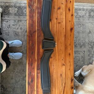 Total Saddle Fit StretchTec Shoulder Relief Girth JUMP brown 52”